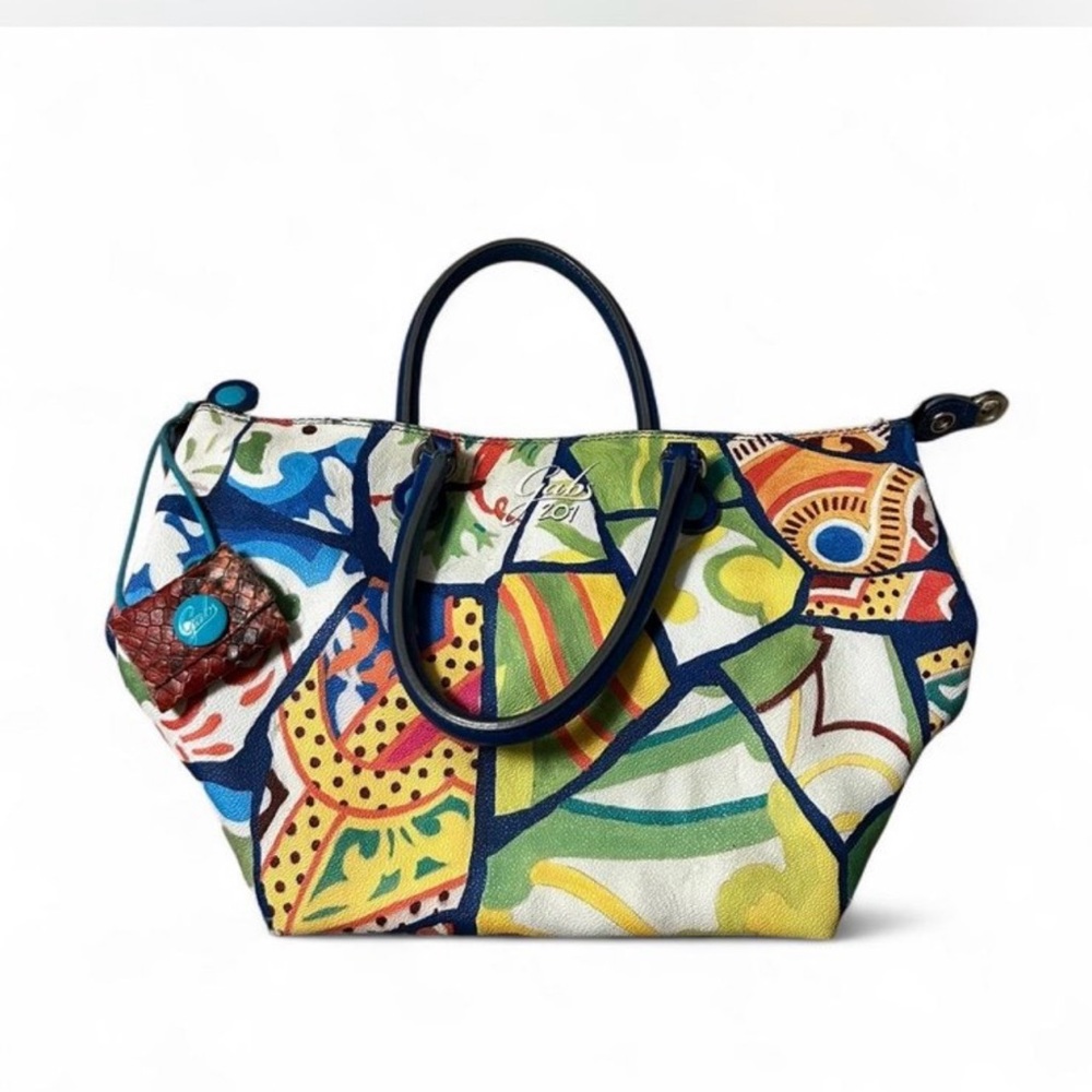 Gabs Italian bag! Three way convertible bag leather! - Picture 2 of 6